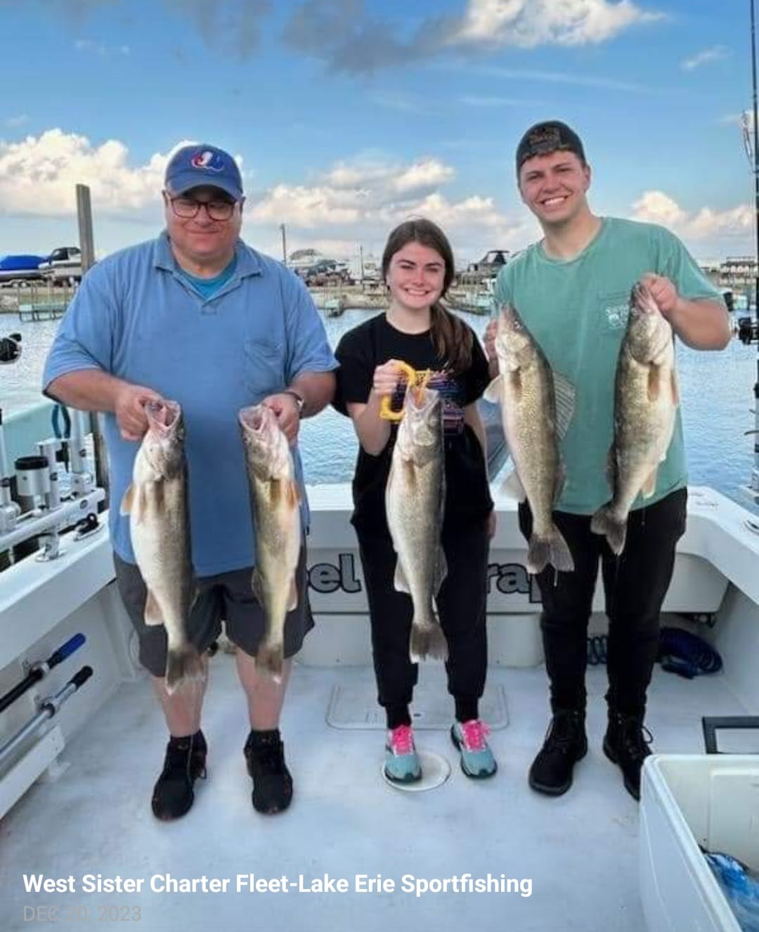 Lake Erie Walleye Fishing Charters in Ohio - West Sister Charter Fleet